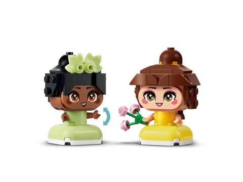 LEGO 43291 Disney - Mała Bella i Tiana z zamkiem