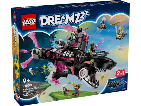 LEGO 71500 DREAMZzz - Koszmarny Rekinokręt podwodny