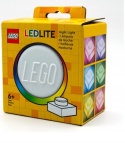 LEGO LGL - LP50 - Lampka silikonowa mała - Klocek: Biały