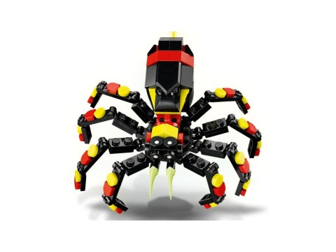 LEGO 31159 Creator 3w1 - Dzikie zwierzęta: niezwykły pająk