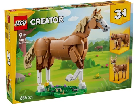 LEGO 31166 Creator 3w1 - Piękny koń