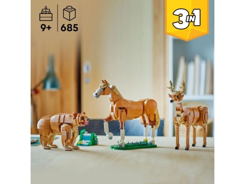 LEGO 31166 Creator 3w1 - Piękny koń