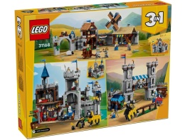 LEGO 31168 Creator 3w1 - Średniowieczny zamek rycerzy konnych