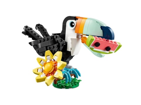 LEGO 31173 Creator 3w1 - Dzikie zwierzęta: Tropikalny tukan