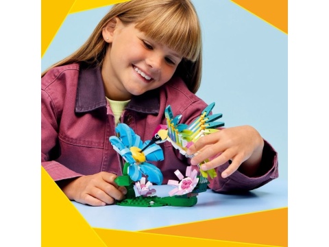 LEGO 31384 Creator 3w1 - Dzikie zwierzęta: kolorowy koliber