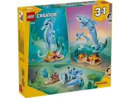 LEGO 31385 Creator 3w1 - Zwierzęta morskie: piękny delfin