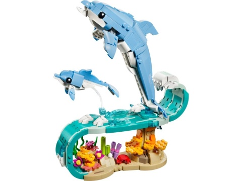 LEGO 31385 Creator 3w1 - Zwierzęta morskie: piękny delfin