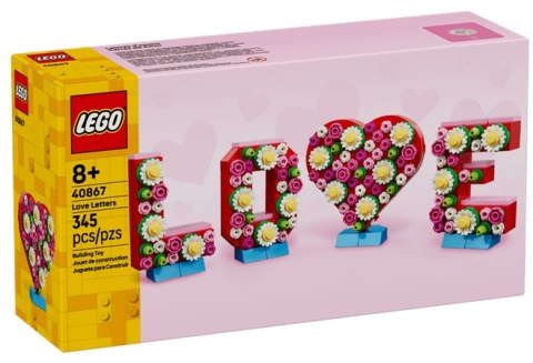 LEGO 40867 Litery pełne miłości