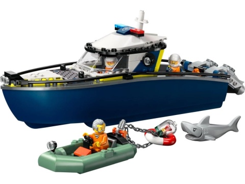 LEGO 60456 City - Pościg łodzią policyjną
