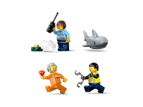 LEGO 60456 City - Pościg łodzią policyjną