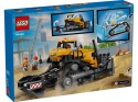 LEGO 60466 City - Żółty buldożer z ładowarką