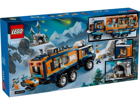 LEGO 60471 City - Ciężarówka z laboratorium arktycznej odkrywczyni