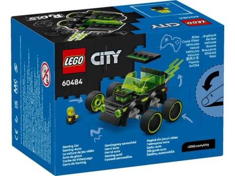 LEGO 60484 City - Pojazdy - Gamingowa wyścigówka