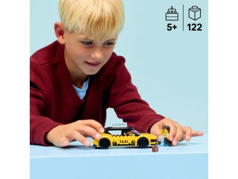LEGO 60487 City - Żółta taksówka