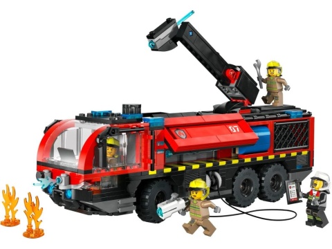 LEGO 60499 City - Lotniskowy wóz strażacki