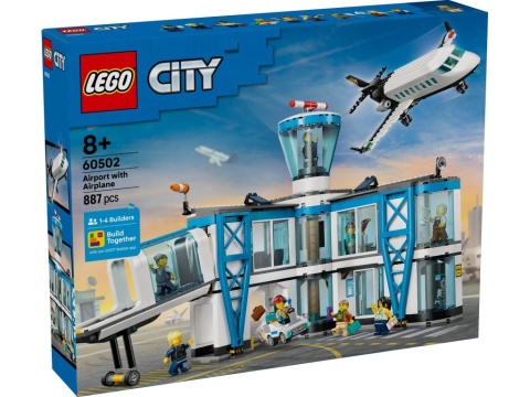 LEGO 60502 City - Lotnisko z samolotem