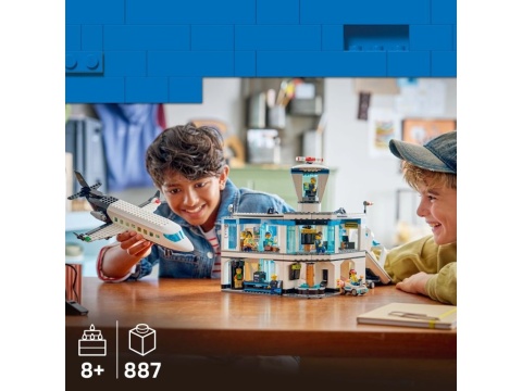 LEGO 60502 City - Lotnisko z samolotem