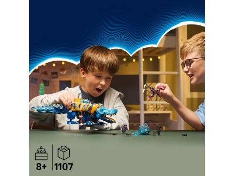 LEGO 71512 DREAMZzz - Krokodylołódź podwodna