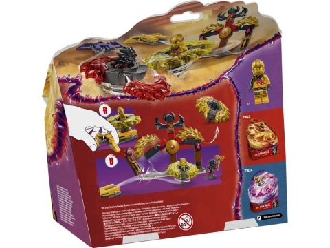LEGO 71826 Ninjago - Smocze Spinjitzu — zestaw bitewny