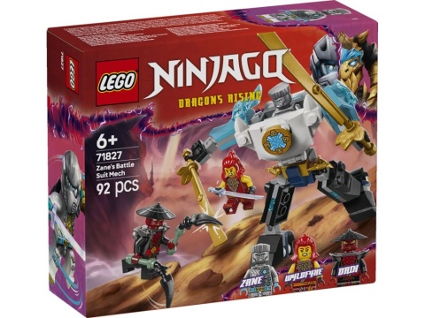 LEGO 71827 Ninjago - Mech w zbroi bojowej Zane’a