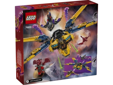 LEGO 71833 Ninjago - Ras i burzowy superodrzutowiec Arina