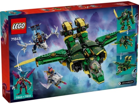 LEGO 71845 Ninjago - Odrzutowy mech Lloyda