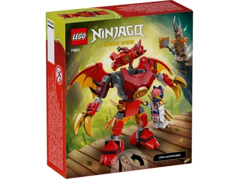 LEGO 71851 Ninjago - Smok-mech Kaia - zestaw bitewny
