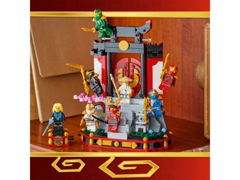 LEGO 71866 Ninjago - Ozdoba z postaciami ninja - 15-lecie