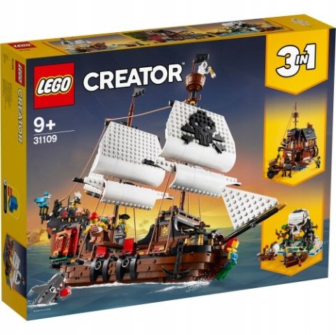 LEGO 31109 CREATOR 3w1 - Statek piracki LEGO 31109 CREATOR 3w1 - Statek piracki
