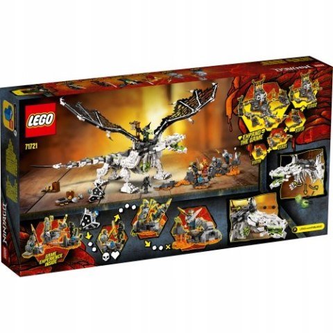 LEGO 71721 NINJAGO - Smok Szkieletowego Czarownika LEGO 71721 NINJAGO - Smok Szkieletowego Czarownika