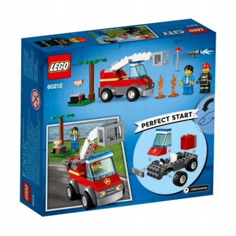 LEGO 60212 CITY - Płonący grill LEGO 60212 CITY - Płonący grill